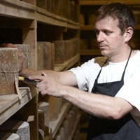 Hafod Cheese Being Made