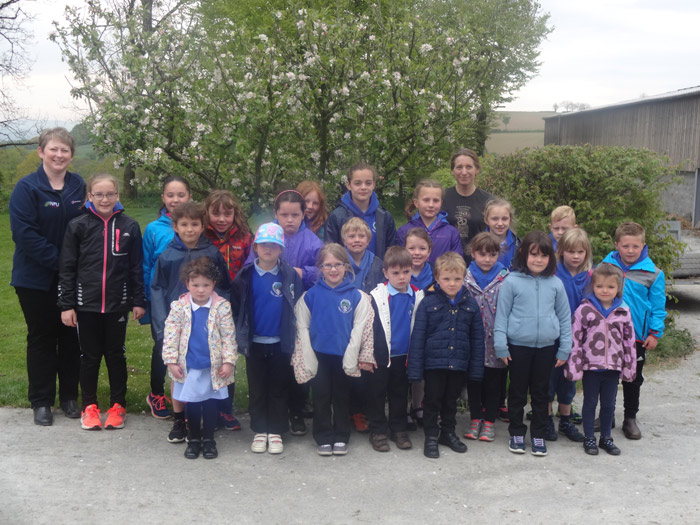 Dairy Show Competition winners at Holden Dairy Farm